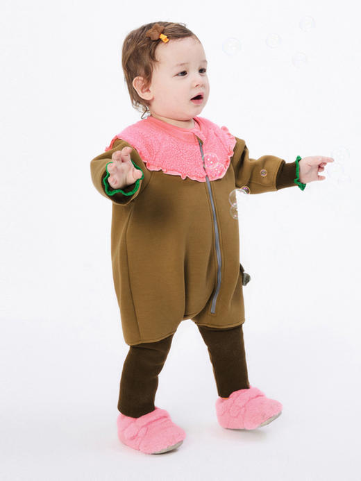 江南布衣童  22年秋款 长袖连体衣 YM9F10760 商品图5