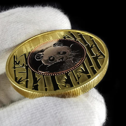 【上海造币】熊猫三色纪念章 商品图7