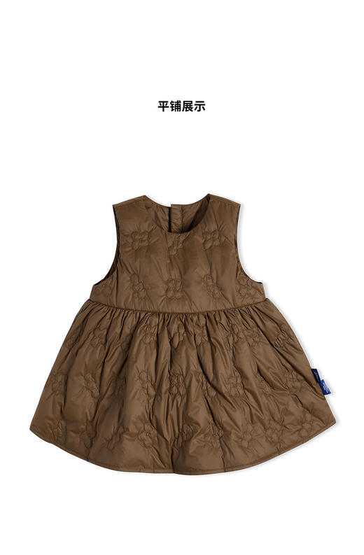 江南布衣童  22年秋款  复古公主风无袖连衣裙   YM9G10860 商品图2