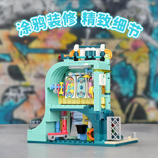 T 蒙积木 K28009 二哈滑板车 商品图3