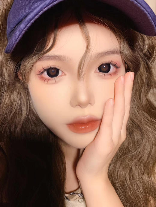 【大直径】Sheepcon-京玉葡萄黑14.5mm【年抛 0-1000度 含525/575】 商品图1