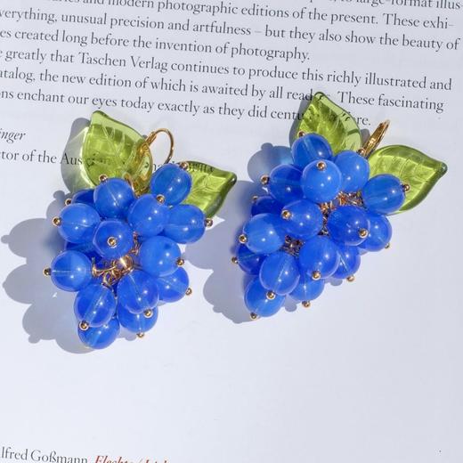 订购6周到｜Annele-Grapeful-蓝葡萄 耳环［芬兰设计师］ 商品图10