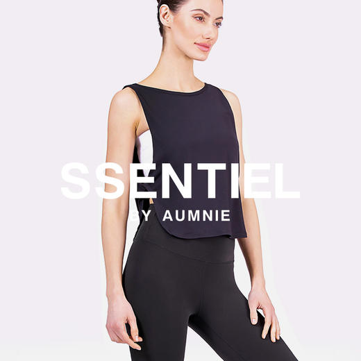 【新品】侧扭转短版冲浪背心/SIDE TWIST SURT TANK, SHORT 商品图1