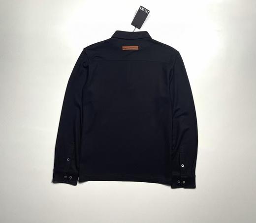 现货！22杰尼亚ZEGNA春秋走秀款棉质长袖POLO衫 商品图2