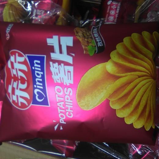 亲亲薯片袋装60g 孜然烤肉味 商品图0