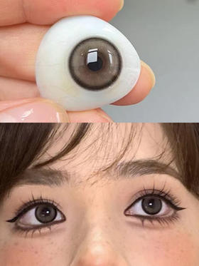 日抛 BarieCat 焦糖小丸子  14.5 着色13.8