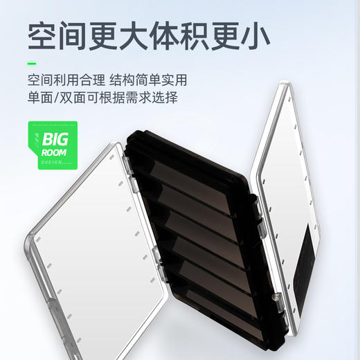 双面路亚盒路亚饵盒收纳盒便携 商品图2