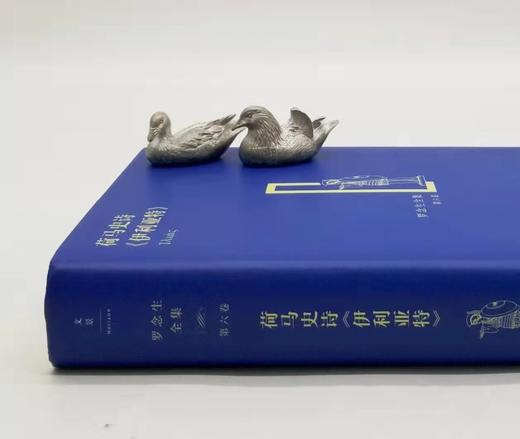 荷马史诗《伊利亚特》，精装，罗念生译，上海人民出版社2016年版，700多页，定价89，售价43元。 商品图1