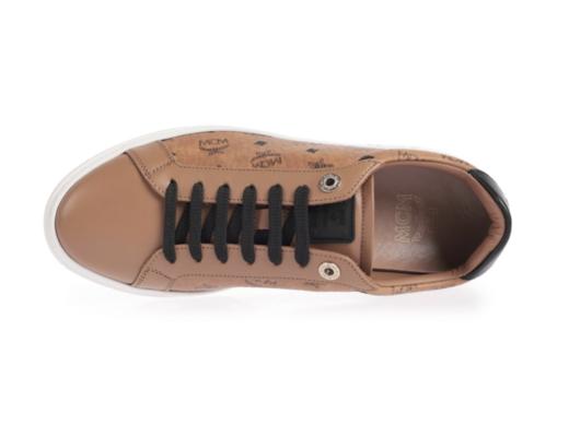 【限量新品到仓·VIP保价退差】MCM 男女通款印花logo真皮休闲鞋 10843 商品图6