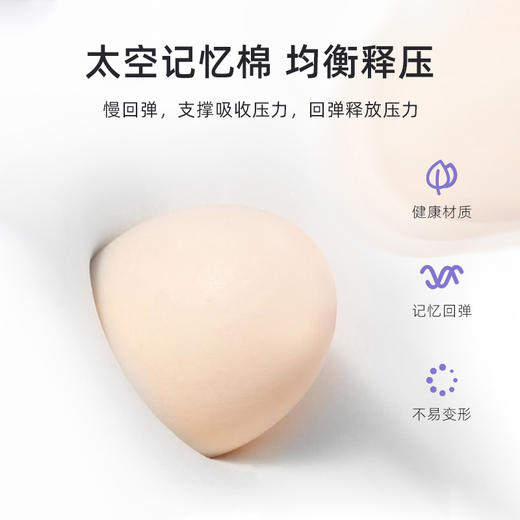 【推荐】乐兜 学生章鱼记忆回弹亲肤午睡枕（五色可选） 人体工学设计 科学分区 柔软舒适 不易变形 商品图2