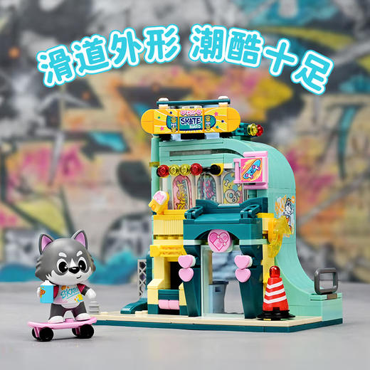 T 蒙积木 K28009 二哈滑板车 商品图2