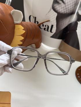 客配 黎雾大框灰色 325/325度+50/75度散光+1.61变色蓝