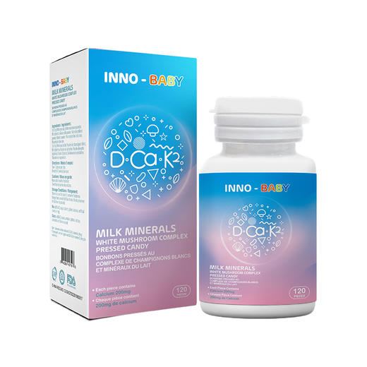 英珞维乳矿物盐钙片成人乳钙孕妇儿童钙120粒 商品图0