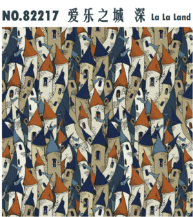 爱乐之城 深 82217 /C 涤纶柔丝