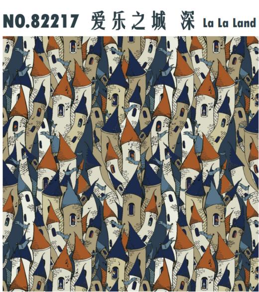 爱乐之城 深 82217 /C 涤纶柔丝 商品图0