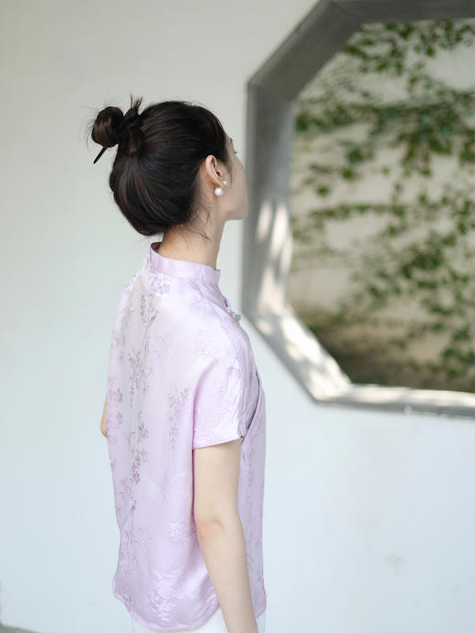 预定|盛唐牡丹 喜上眉梢斜襟女上衣 .潮快闪[福利品] 商品图4