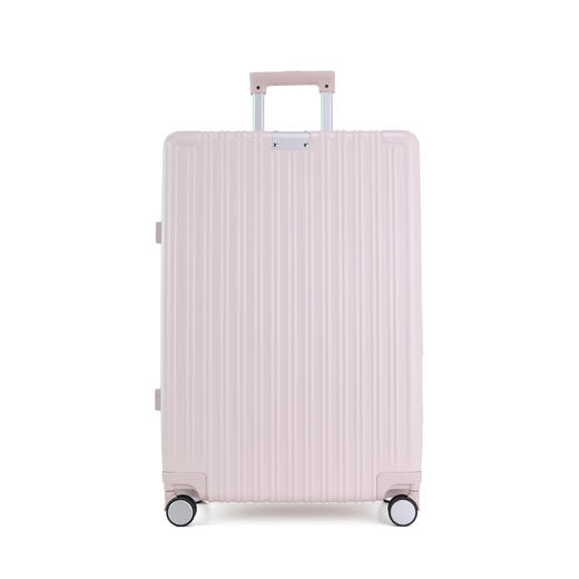 新款出口欧洲商务铝框耐刮拉杆箱6616K 商品图3