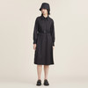 谜底小黑裙2022秋新款复古优雅收腰显瘦天丝长袖连衣裙223ML1102 商品缩略图0