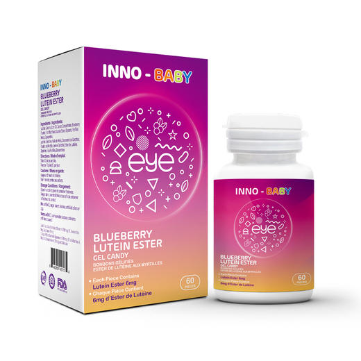 英珞维蓝莓叶黄素酯凝胶糖果 43.2克（0.72克×60） 商品图0