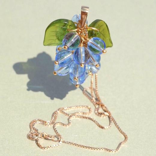 订购6周到｜Annele-Grapeness-葡萄 果冻 项链［芬兰设计师］ 商品图5