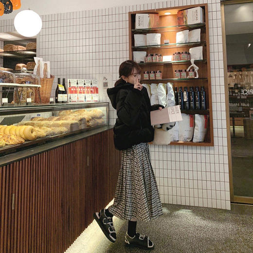 金蘑菇菇【约克故事】格子裙合集多版本！让搭配更特别的高腰短裙 商品图4