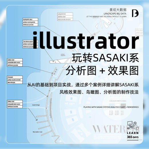 Ai 玩转Sasaki系分析图+效果图 商品图0