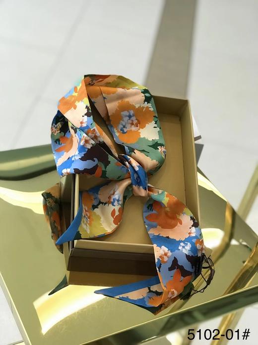 优品堂《春的律动》100％桑蚕丝双层斜纹长巾 商品图10