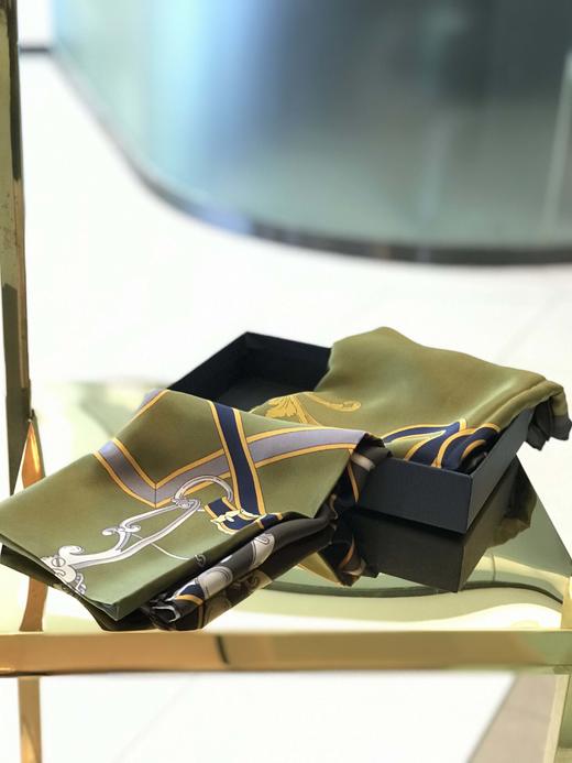 优品堂《雍容华贵》100％重磅桑蚕丝140Ⅹ140方巾 商品图14