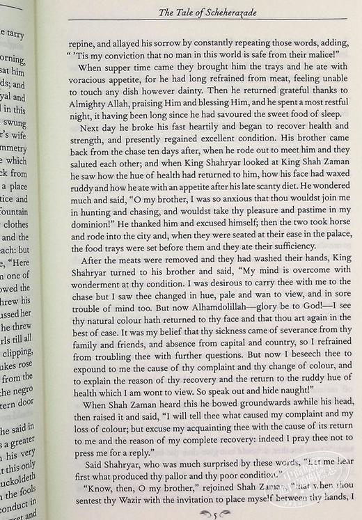 【中商原版】一千零一夜 皮面精装 Leather Bound Classics Arabian Nights 英文原版 Sir Richard Burton 商品图7