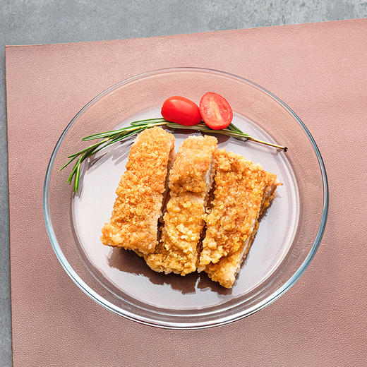 【笑麻麻荟&菲内克斯】钢化玻璃家用耐热分餐制三件套餐碟盘玻璃碗量杯碟子A 商品图2