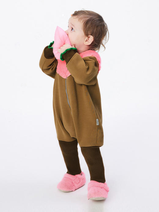 江南布衣童  22年秋款 长袖连体衣 YM9F10760 商品图4