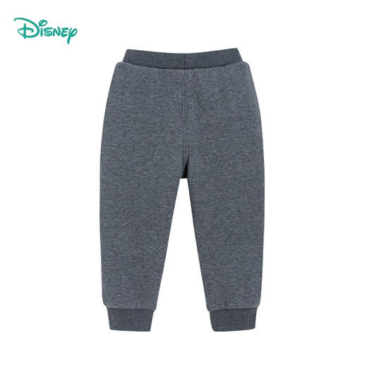 迪士尼童装儿童秋冬加绒保暖长裤男童束脚时尚休闲裤 商品图3