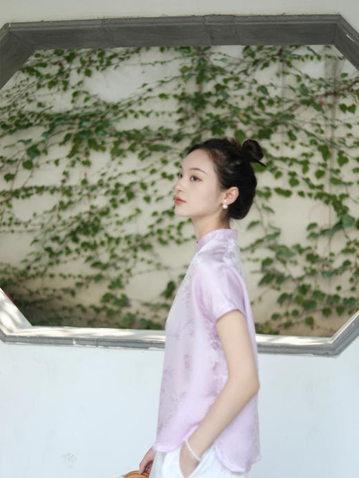 预定|盛唐牡丹 喜上眉梢斜襟女上衣 .潮快闪[福利品] 商品图2