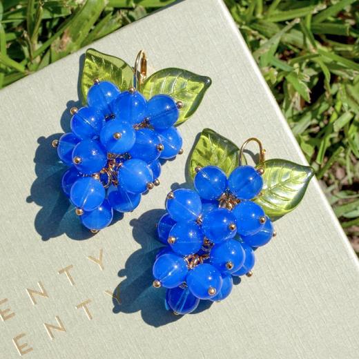订购6周到｜Annele-Grapeful-蓝葡萄 耳环［芬兰设计师］ 商品图11