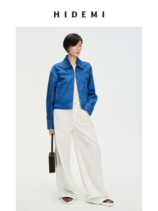 HIDEMI “重塑单宁”可再生环保牛仔系列夹克外套 商品图1