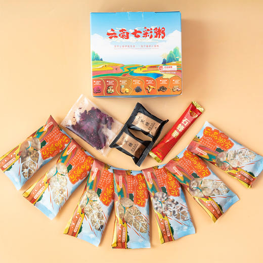 云南保山施甸山之喜云南七彩粥560g/盒 商品图1