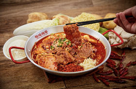 【9.9开心购】每味每客干拌麻辣牛肉套餐1份