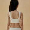 都市丽人少女三步优选成长二阶无尺码内衣罗纹薄半片围少女文胸无排扣无钢圈BB26A5 商品缩略图2