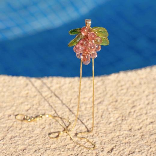 订购6周到｜Annele-Raspberry-树莓 果冻 项链［芬兰设计师］ 商品图5