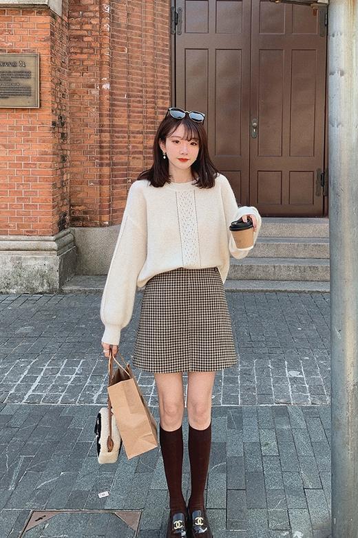 金蘑菇菇【约克故事】格子裙合集多版本！让搭配更特别的高腰短裙 商品图6