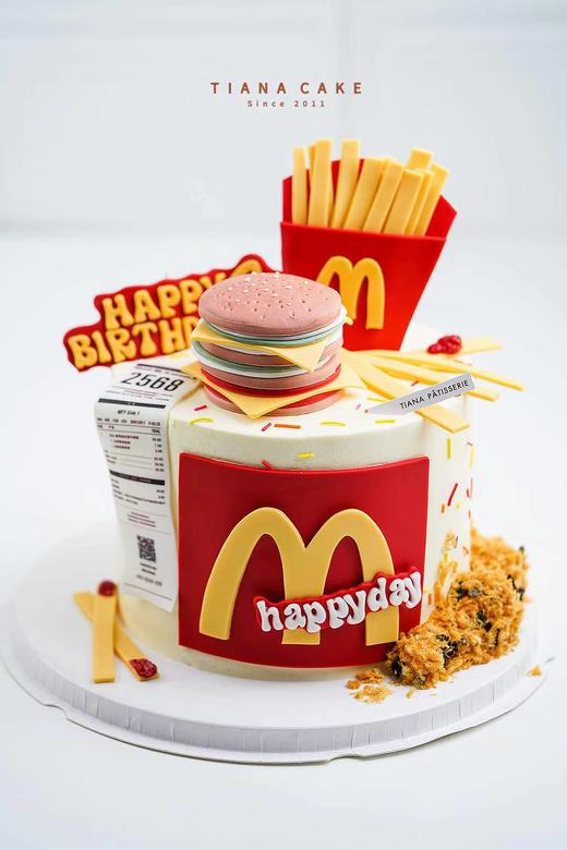 【纯手工翻糖定制款】麦当劳 商品图3
