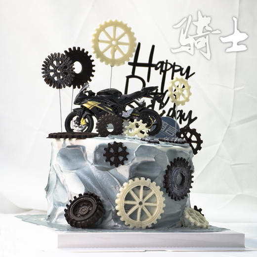 骑士巧克力蛋糕“目的地有时候只是一个借口，更重要的是在路上” 商品图2