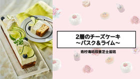 青柠海屿双重芝士蛋糕