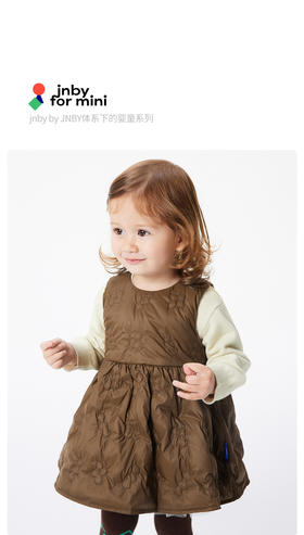 江南布衣童  22年秋款  复古公主风无袖连衣裙   YM9G10860