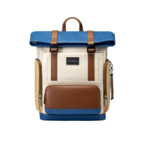 新秀丽LUCIA系列复古款休闲旅行，时尚潮型双肩背包 TM7*008