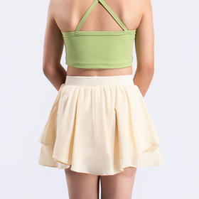 跃牌【欲动春风】儿童系列 儿童新品瑜伽健身舞蹈网球内衬防尴尬裙23410