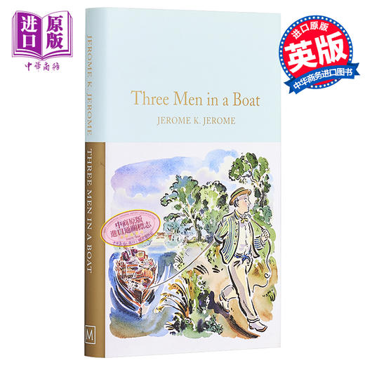 预售 【中商原版】Collectors Library系列：三怪客泛舟记 英文原版 Three Men in a Boat J. K. Jerome 商品图0