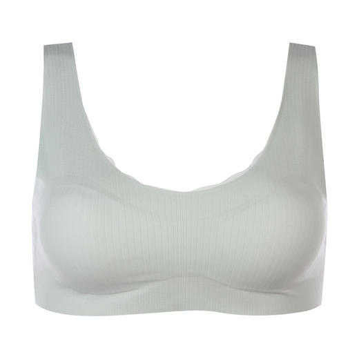 都市丽人少女三步优选成长二阶无尺码内衣罗纹薄半片围少女文胸无排扣无钢圈BB26A5 商品图6