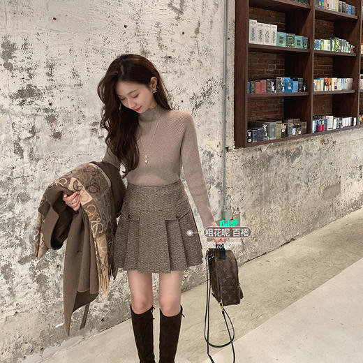 金蘑菇菇【约克故事】格子裙合集多版本！让搭配更特别的高腰短裙 商品图2