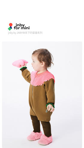 江南布衣童  22年秋款 长袖连体衣 YM9F10760